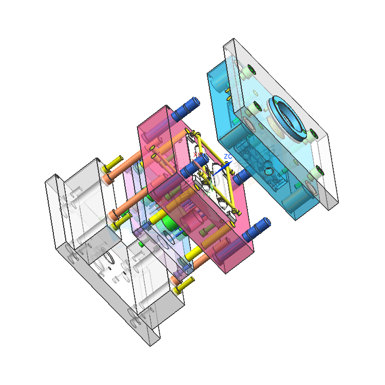 IMD/IML注塑工艺模具设计开发