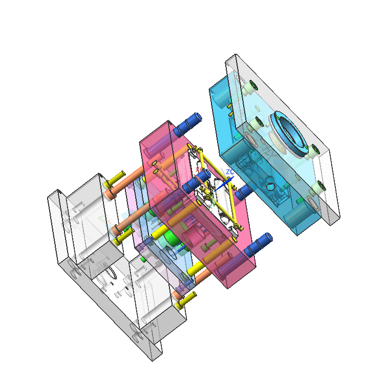 IMD/IML注塑工艺模具设计开发