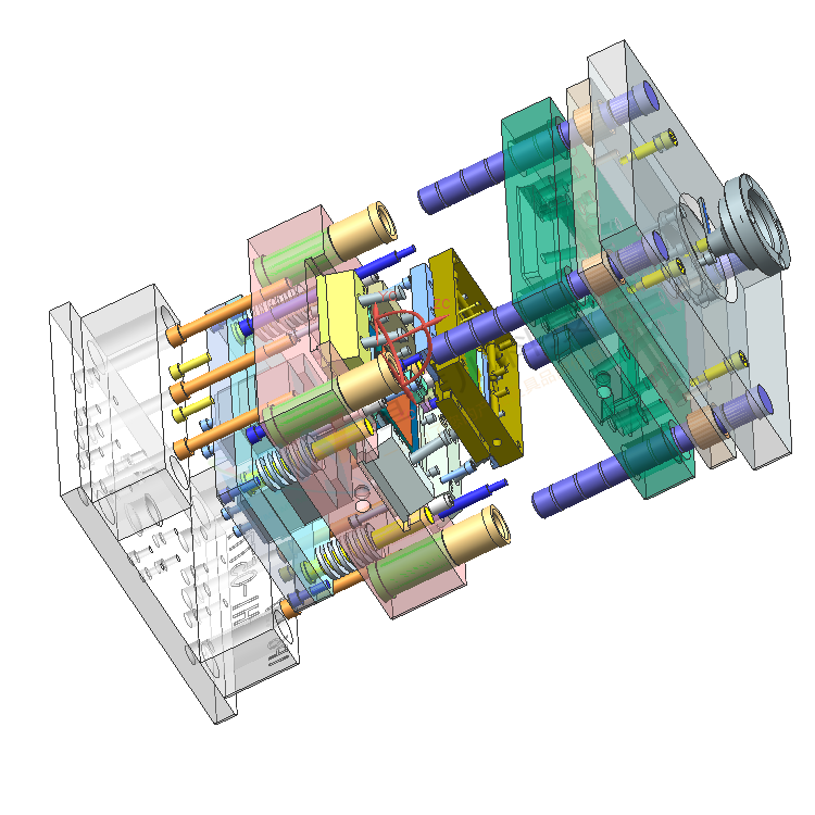 IMD/IML注塑工艺模具设计开发