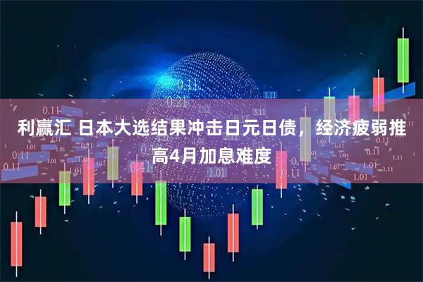 利赢汇 日本大选结果冲击日元日债，经济疲弱推高4月加息难度