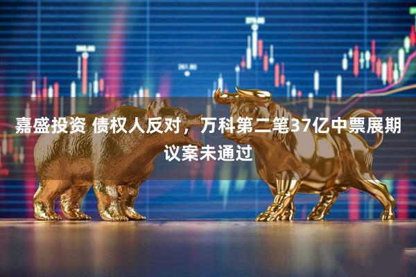 嘉盛投资 债权人反对，万科第二笔37亿中票展期议案未通过